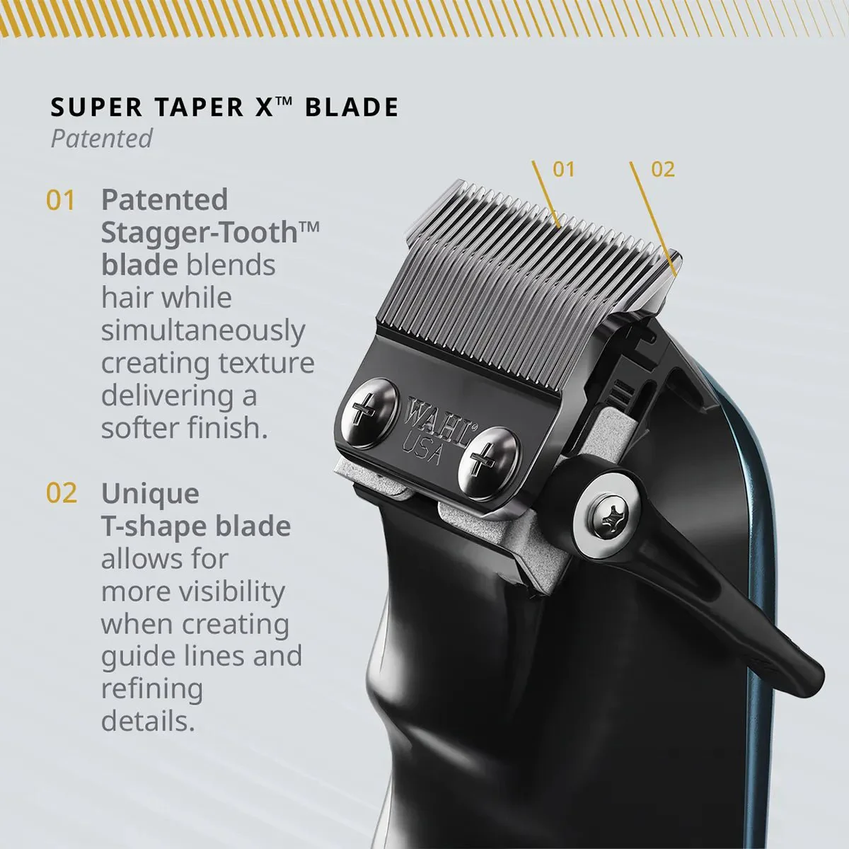 Wahl Super Taper X Clipper – Blue - Image 6