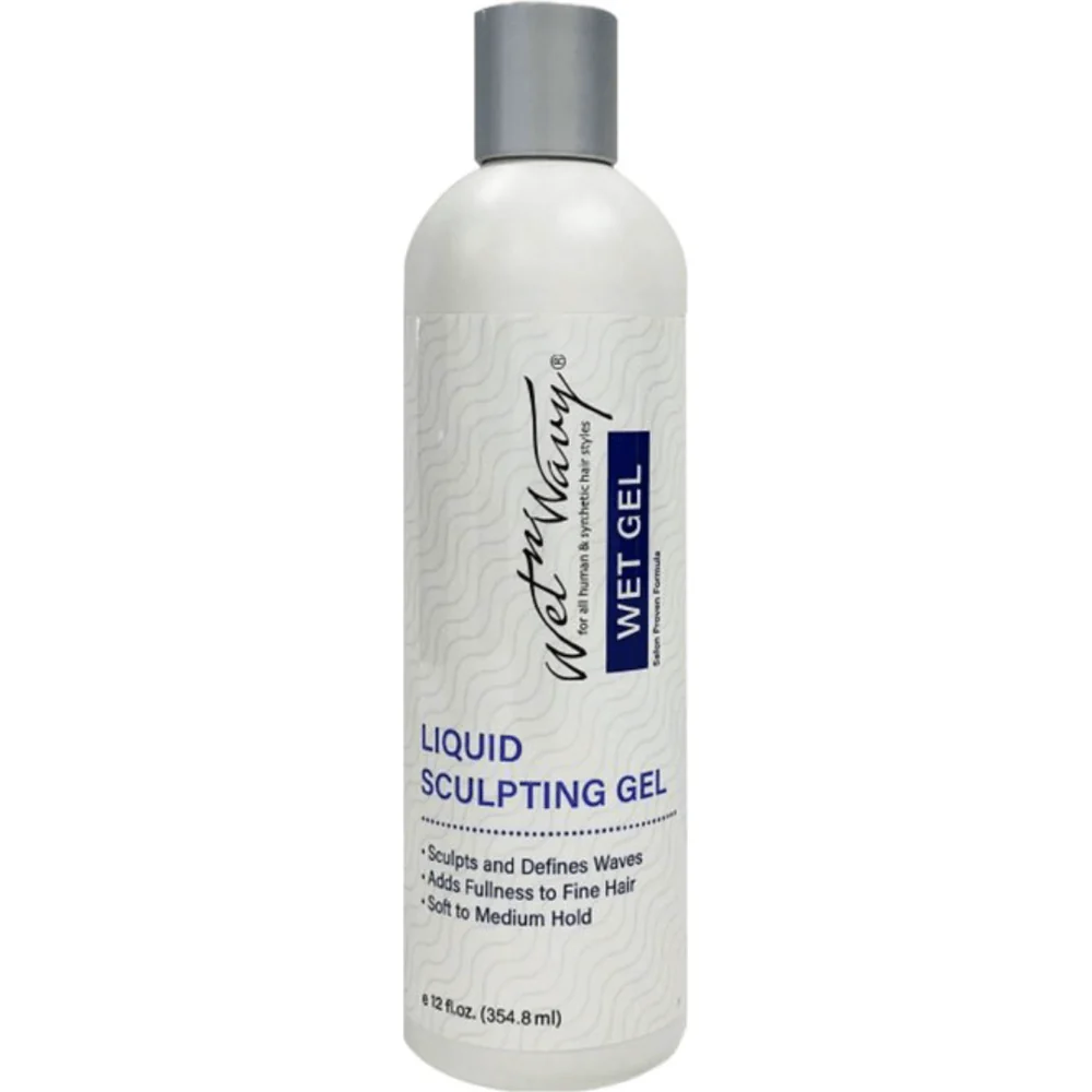 WET-N-WAVY Wet Gel Liquid Sculpting Gel - 12 oz