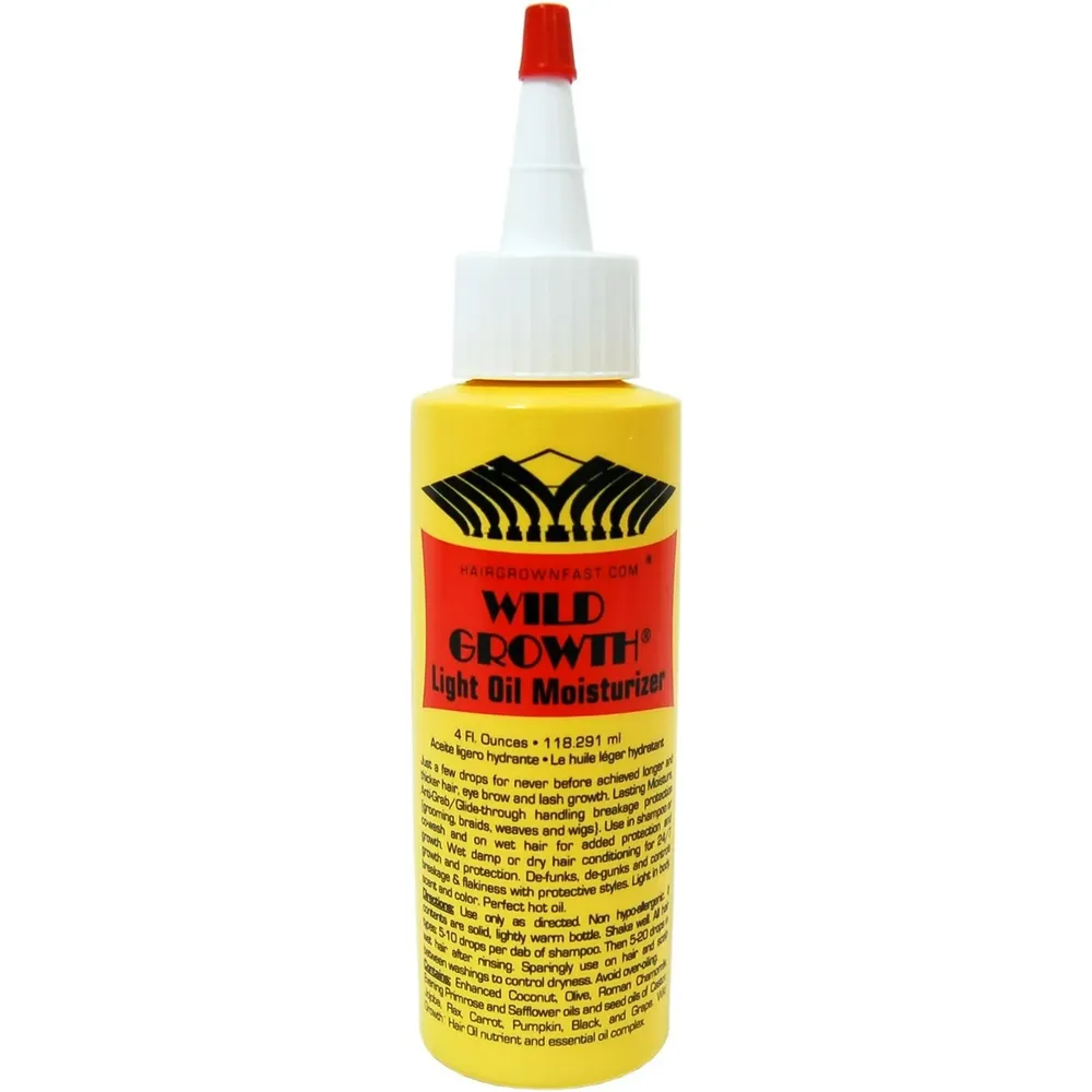 Wild Growth Hair Oil & Light Moisturizer - 4oz - Image 4