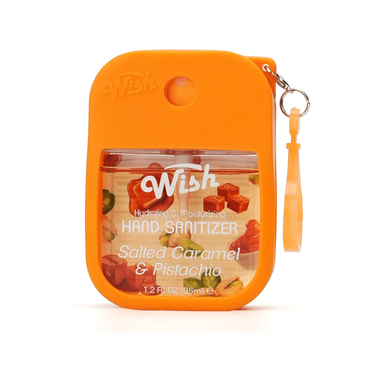 Wish Sanitizer Spray Keychain with Silicone Case - 1.2oz - Image 7