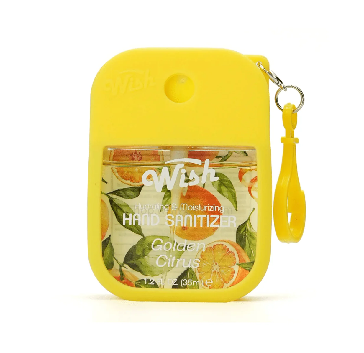 Wish Sanitizer Spray Keychain with Silicone Case - 1.2oz - Image 9