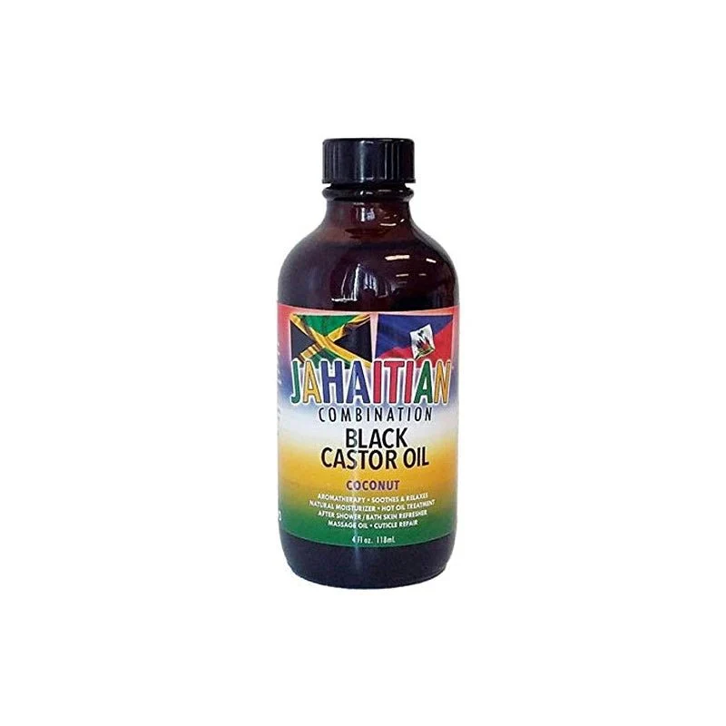 Jahaitian Combination Jamaican and Haitian Black Castor Oil - 4 oz - Image 2
