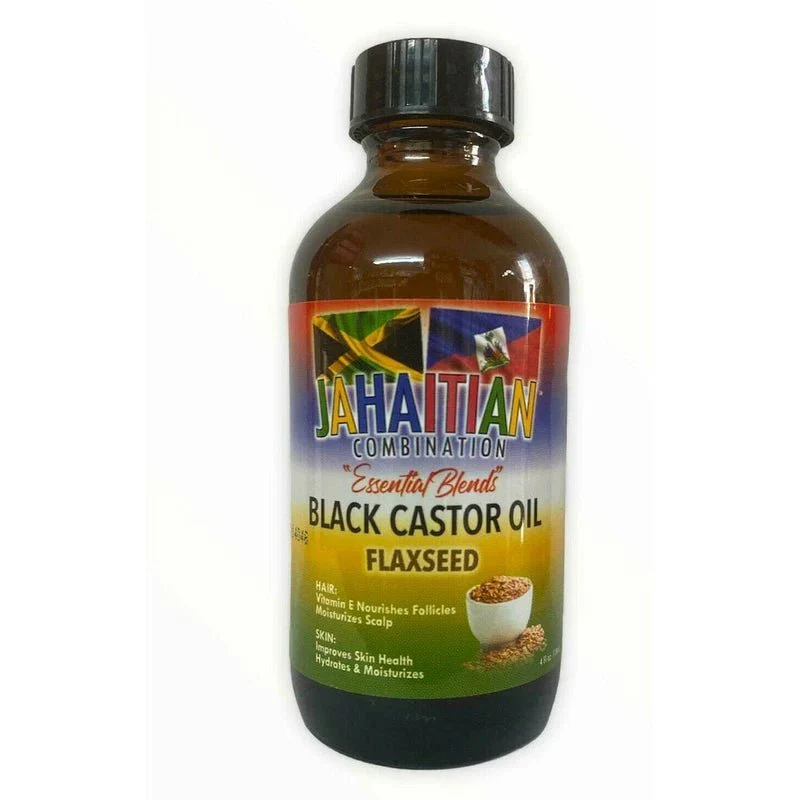 Jahaitian Combination Jamaican and Haitian Black Castor Oil - 4 oz - Image 3