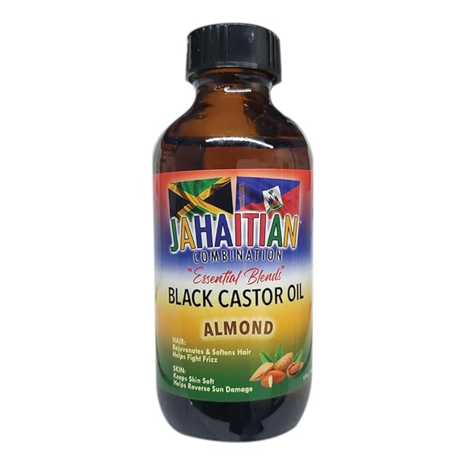Jahaitian Combination Jamaican and Haitian Black Castor Oil - 4 oz - Image 4
