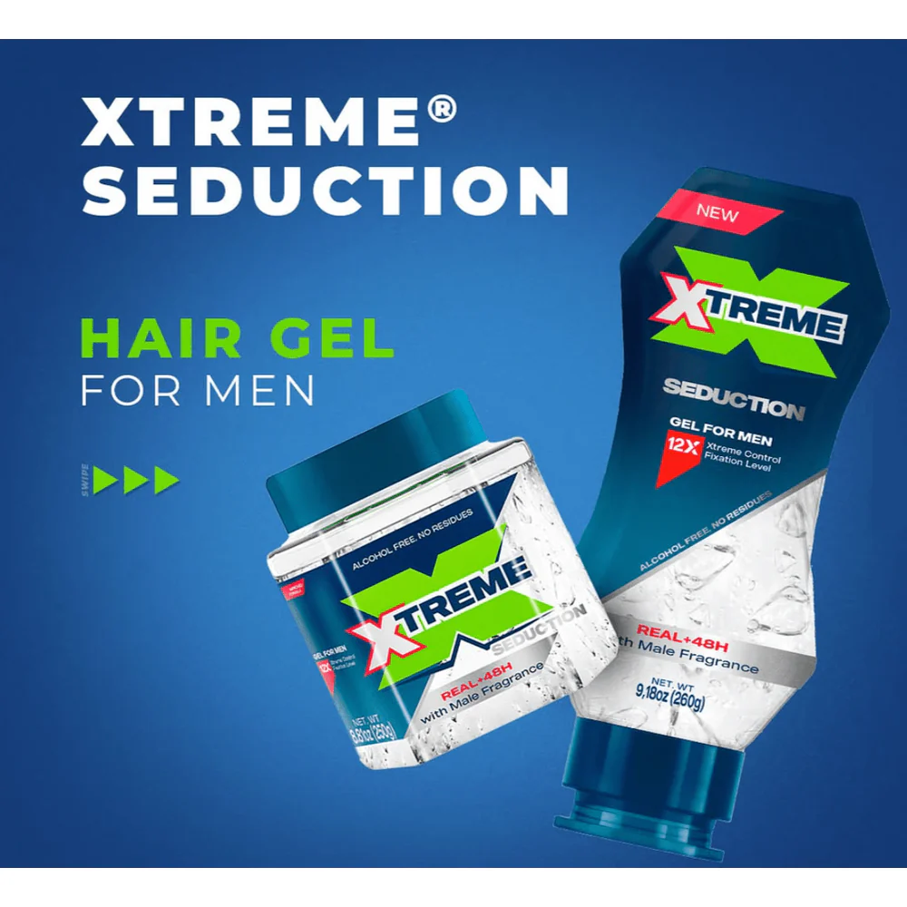 Xtreme Seduction Hair Gel – Flake-Free Hold – 260g - Image 3
