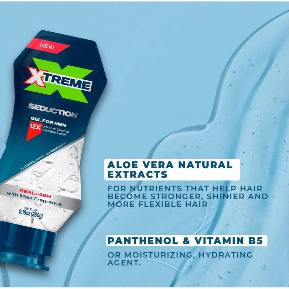Xtreme Seduction Hair Gel – Flake-Free Hold – 260g - Image 4