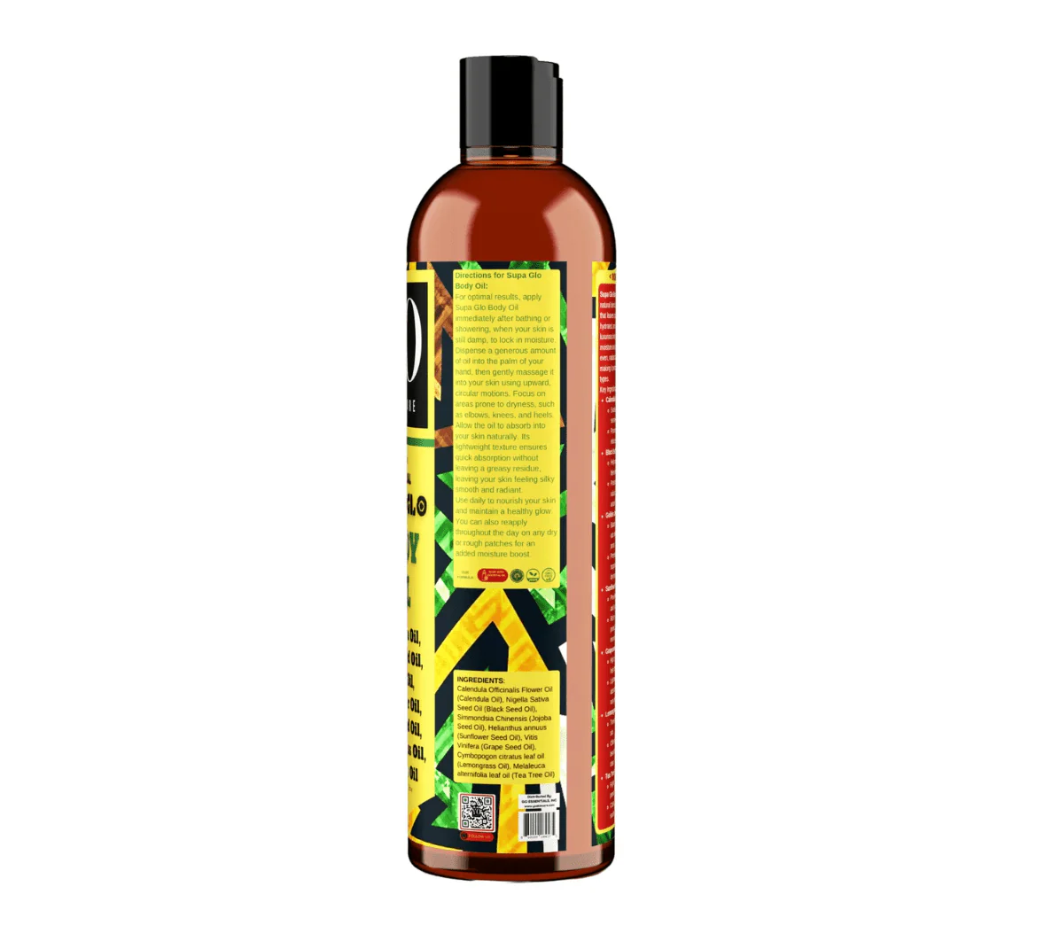 YO Skincare Supa Glo Body Oil – 8 oz - Image 3